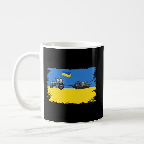 I Stand With Ukraine Ukrainian Farmer Steals Tank Coffee Mug