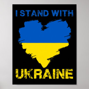 I Stand With Ukraine Ukrainian Pride 5  Poster