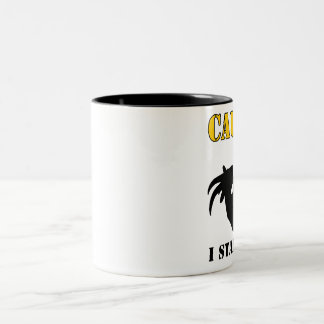 I Stare Back - Goat Two-Tone Coffee Mug