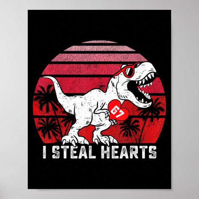 I Steal Hearts 67 Valentine’s Day 67 Meme 6 7 Boys Poster (Front)