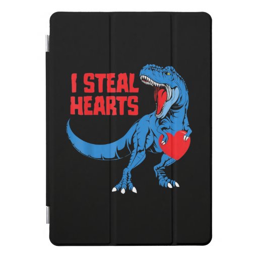I Steal Hearts T-Rex Dino iPad Pro Cover