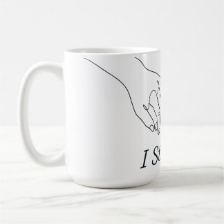 I Still Do Holding Hands Line Art Anniversary Mug