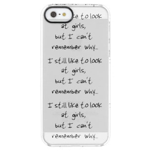 I still like to look at girls-iPhone case