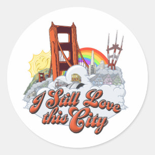I Still Love San Francisco Sticker
