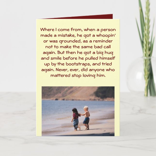 "I still love you card" Card (Front)