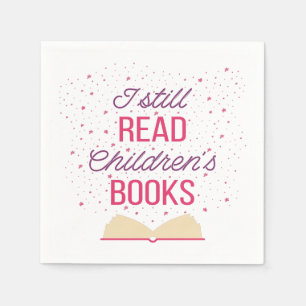 I Still Read Children's Books III Napkins
