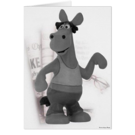 I Study The News Card (Front)