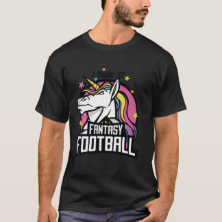 I Suck At Fantasy Football League Unicorn Mythical T-Shirt