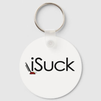 I Suck Vacuum Keychain