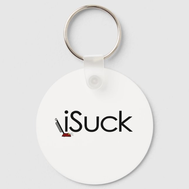 I Suck (Vacuum) Keychain (Front)