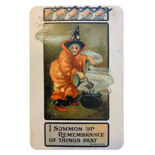 I Summon Up Remembrance of Things Past Vintage Magnet
