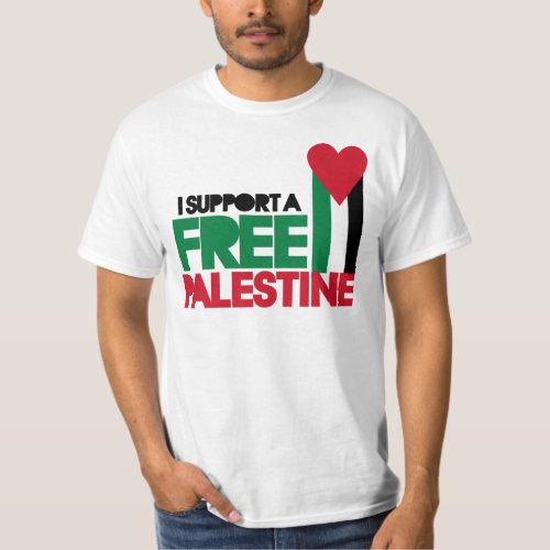I support a free palestine T_Shirt