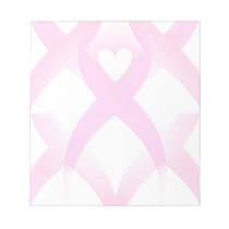 I Support,Breast Cancer Awareness_ Notepad