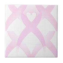 I Support,Breast Cancer Awareness_ Tile