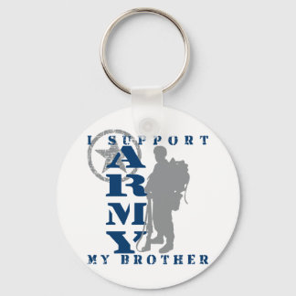 I Support Brother 2 - ARMY Keychain
