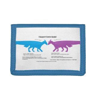 I Support Cera's Goal Wallet