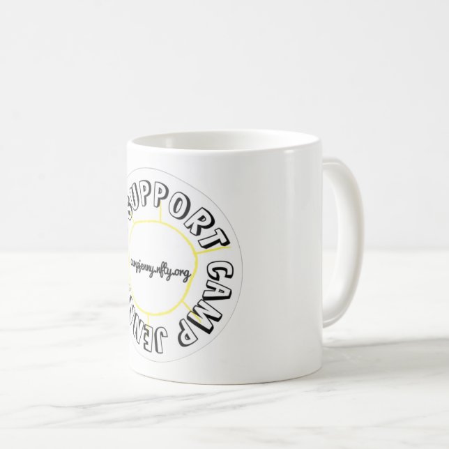 I Support CJ Mug White (Front Right)