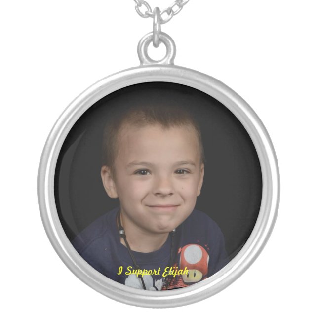 I Support Elijah Necklace (Front)