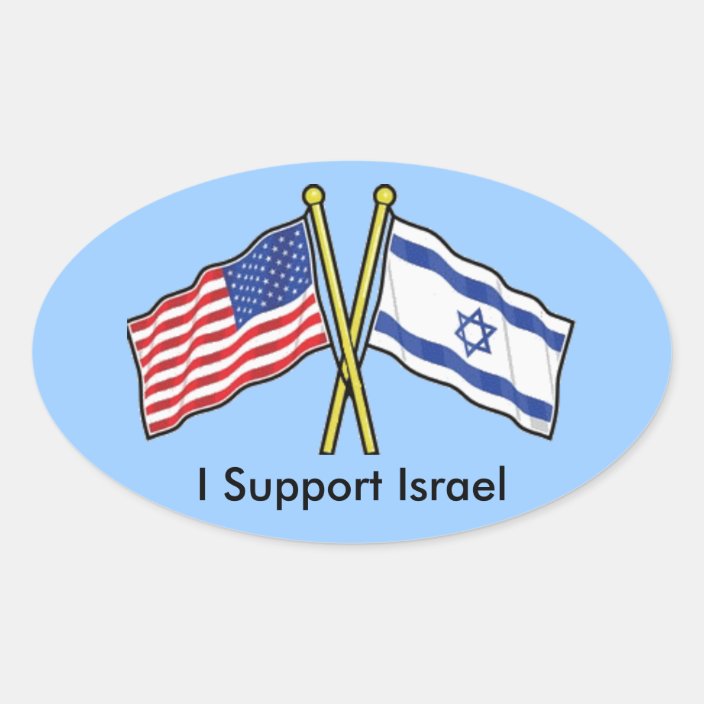 I Support Israel Stickers | Zazzle.com