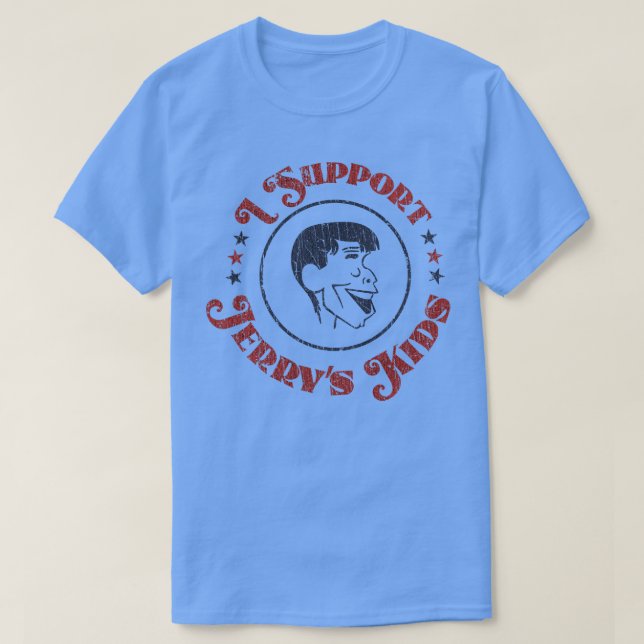 I Support Jerrys Kids 1966 T-Shirt (Design Front)