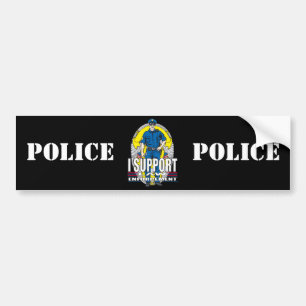 I Support Law Enforcement Bumper Sticker