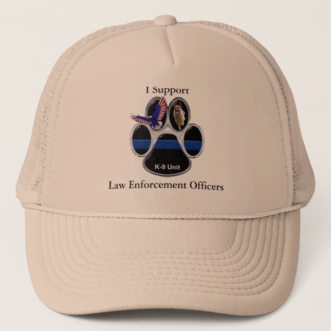 I Support Law Enforcement Officers Hat (Front)