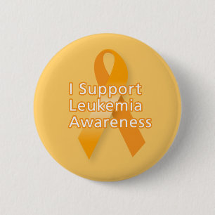 I Support Leukemia Awareness Pinback Button