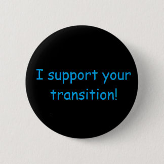 I Support LGBTQ Pinback Button