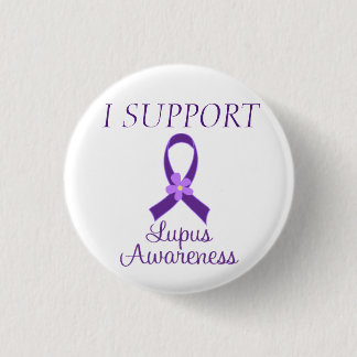I SUPPORT Lupus Awareness Button