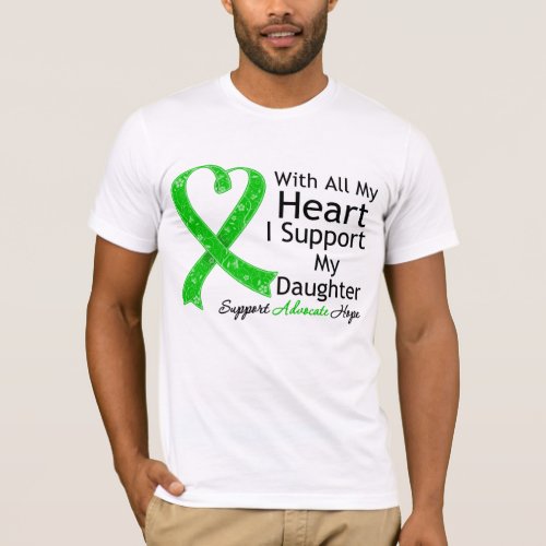 I Support My Daughter With All My Heart T_Shirt