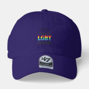 I Support My LGBT Friends Rainbow Pride Vector Des 47 Brand Hat