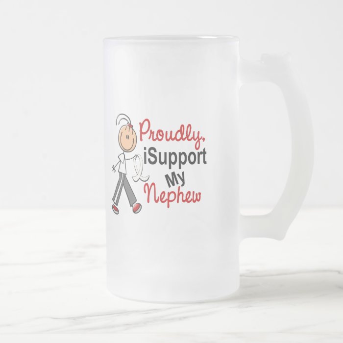 I Support My Nephew SFT (Bone / Lung Cancer) Mug