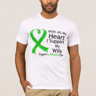 I Support My Wife With All My Heart T-Shirt