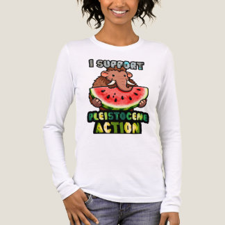 I support Pleistocene Action Tri-Blend Shirt