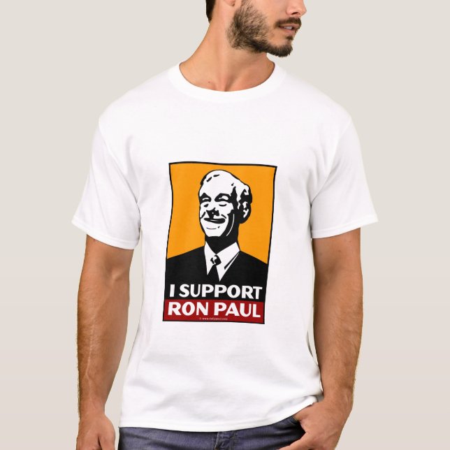 I Support Ron Paul - 1 T-Shirt (Front)