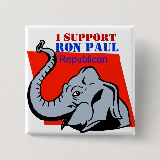 I SUPPORT RON PAUL POLITICAL BUTTON
