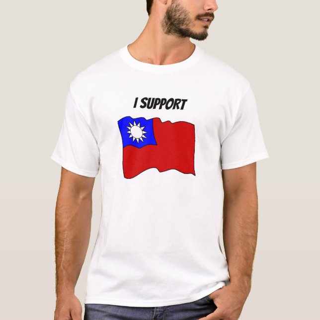 I support Taiwan T-shirt (Front)