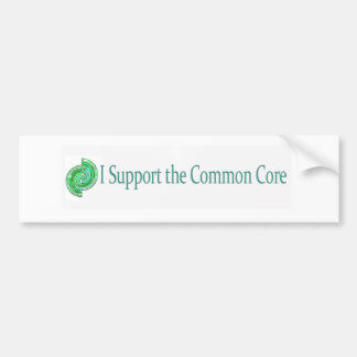 I Support the Common Core Bumper Sticker