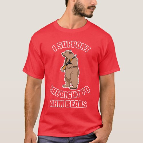 I Support The Right To Arm Bears T_shirt