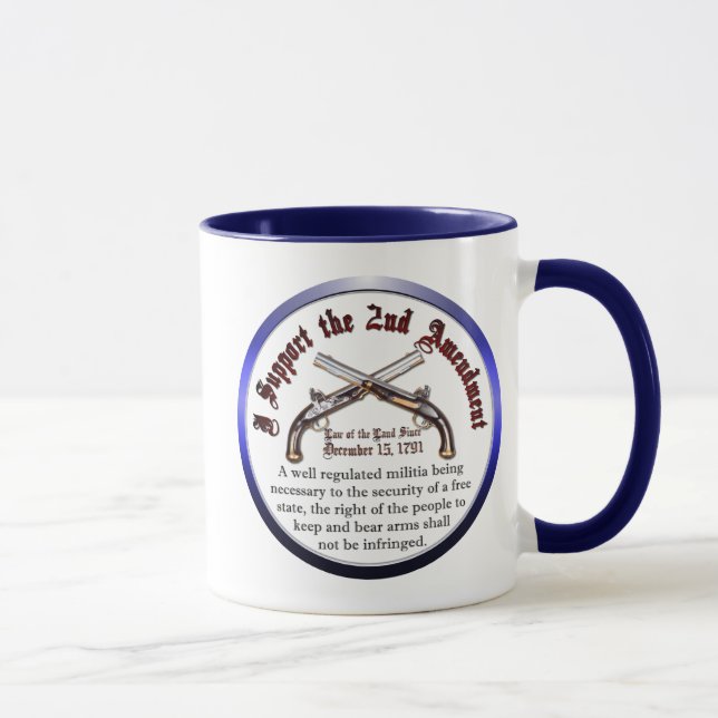 I Support the Second Amendment Mug (Right)
