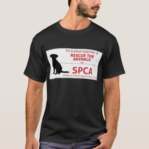 I Support the SPCA T_Shirt