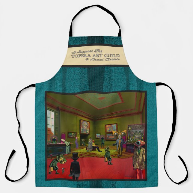 I support the Topeka Art Guild Apron (Front)