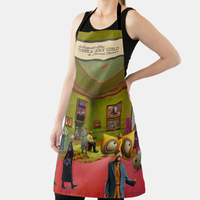 I support the Topeka Art Guild Apron (Insitu)