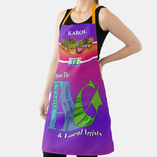 I support the Topeka Art Guild Apron - Karol (Insitu)