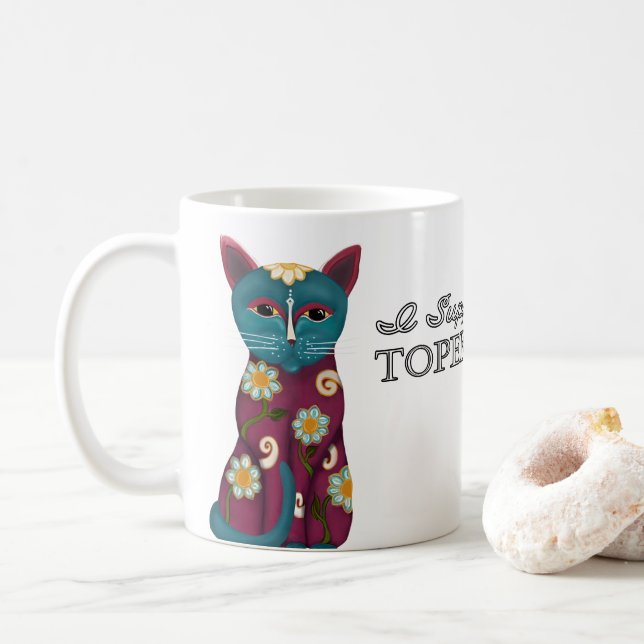 I support the Topeka Art Guild Mug (With Donut)