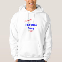 I Support The Wine Party 2026 Funny Election Shirt