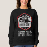 I Support Truckers Freedom Convoy 2022 6 Sweatshirt