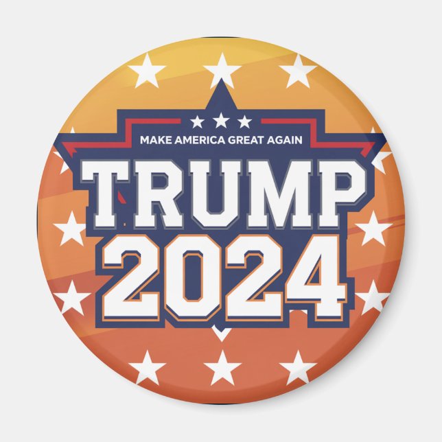 I support Trump  Magnet (Front)