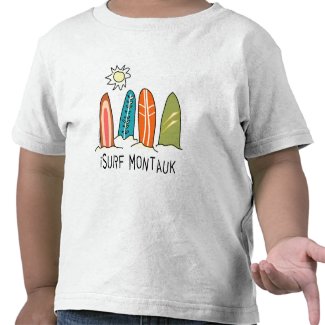 I Surf Montauk Tshirts