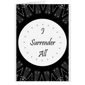 I Surrender All Cards